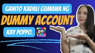PAANO GUMAWA NG DUMMY ACCOUNT KAY POPPO LIVE l SECOND ACCOUNT l GANITO LANG KADALI l Mimmi Shane