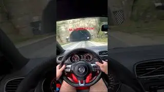 Проверка ВЫХЛОПА В ТОННЕЛЕ. GTi в КЧР // gti exhaust in the tunnel