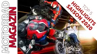 Das Beste des Jahres 2020 - Die Top 5 Motorr&auml;der und Erlebnisse der Saison