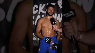 Cory Sandhagen calls the finish for Elias Rodriguez at LFA219 #lfa #mma #combatsport #lfa219