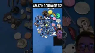 Crows give gifts!