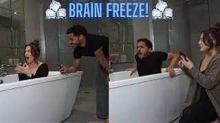 The Brain Freeze Challenge (ICE BATH!!)