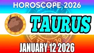 You will experience a very GOOD CHANGE 😲daily horoscope 👀 horoscope for today TAURUS JANUARY 12 2026