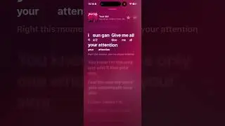 Your Idol Lyrics (No music, Only lyrics)(Old version)