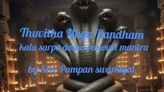 Thuvitha Naga Bandham#Kala sarpa dosha removal by  Sree Pampan swamigal