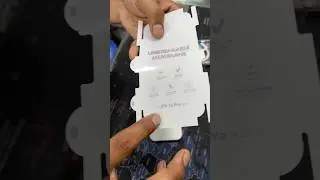 iPhone 16 Pro Full Body Protection Gaurd apply - matte membrane installation #backscreenprotector
