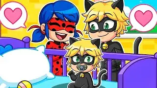 LADYBUG e CAT NOIR VIRARAM PAIS no Roblox!