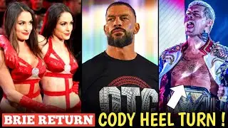 Cody Rhodes HEEL TURN Plan😱 Roman Reigns 2026 WWE Schedule | Brie Bela WWE Return Status | La Knight