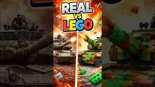 REAL TANK vs LEGO TANK MOC 🤯