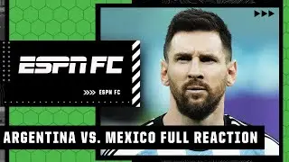 ПОЛНАЯ РЕАКЦИЯ: Гол Лионеля Месси изменил всё в матче Аргентина — Мексика | ESPN FC