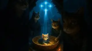 Can This Kitten Save the Cat Kingdom? - s1-ep1 #funnyshorts #cat #funny #aivideo #funnyanimals #epic
