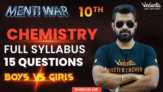 Chemistry Full Syllabus class 10 menti | 15 questions | Shimon Sir | Vedantu Master Tamil @tamilneet