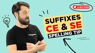 Suffixes 'ce' and 'se' Helpful Tip