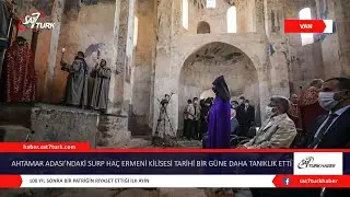 Van Ahtamar Adası’ndaki Surp Haç Ermeni Kilisesi Tarihi Bir Güne Daha Tanıklık Etti | 09.09.2020