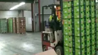 Installation of Skytrax Indoor Forklift and RFID pallet tracking solution at Eastpack New Zealand