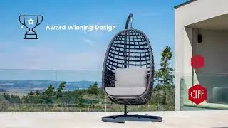 Lawson Outdoor Rope Hanging Chair | Waterproof, UV-Resistant & Award-Winning Outdoor Seat