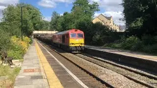 Trains at: Bradford-on-Avon, WML, 27th June 2022