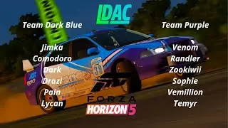 LDAC Internal Championship (Dirt) - Dark Blue vs Purple