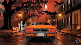 Haunted Charleston Midnight Walk 🌒 | 1980s Lofi Ghost Stroll
