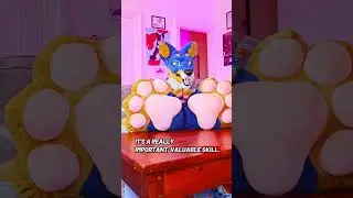 У некоторых из вас есть проблемы с навыками... #furry #furryfandom #fursuit #fursuiter #fursuiter...