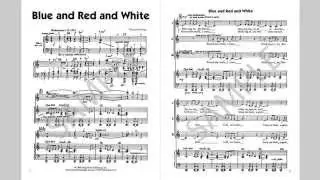 Blue and Red and White - MusicK8.com Singles Reproducible Kit