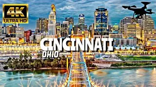 Cincinnati, Ohio In 4K By Drone - Amazing View Of Cincinnati, Ohio