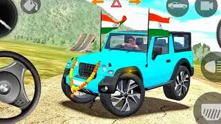 Modified Mahindra Thar😈Games:Indian Light Blue Thar (Gadi Wala Games) Car Game Android Game - #2026