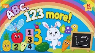 ABC Song, Counting  Numbers, Animals, Fruits & Veggies for Kids | Pumpkin Yards Nursery Rhymes