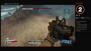 Borderlands 2 -HADERAX THE INVINCIBLE Raid boss Level 92