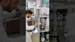 PREPARATION OF TABLET #college #pharmacy #industrial #pharmaceutical