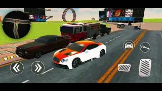 💥Unloading stone in truck😱 and tractor and that suv  🚙💥#gaming 🏎️🚕#games 