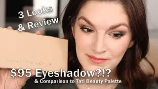 Vanity Makeup THE SIGNATURE PALETTE 3 Looks and Review ~ Comparisons with the Tati Beauty Palette