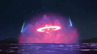 Water Screen Projection Simulation