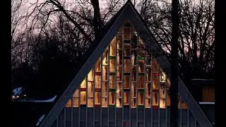 At Home with Brenna and John Hansen, who built their dream home inside a former church