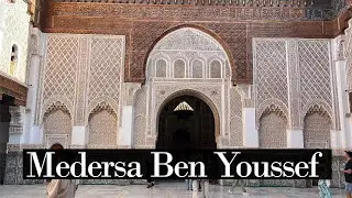 Medersa Ben Youssef in Marrakesh.