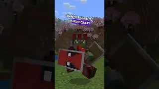 Как сделать щит-баннер Дэдпула в Minecraft Bedrock/MCPE