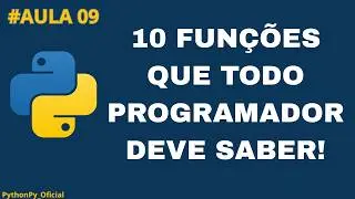 10 Funções do Python que TODO Programador DEVE Saber!