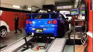 skyline R34 flat shift 🔥