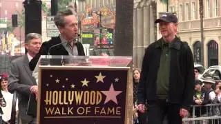 Ron Howard Hollywood Walk of Fame Star Ceremony Brian Grazer Speech | ScreenSlam