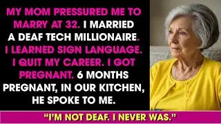 The deaf tech millionaire I married could hear perfectly - he confessed while I was 6 months preg...