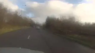 BMW E36 crash -
