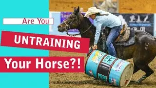 Barrel Racing Tips | Are You Training or Un-Training Your Barrel Horse?!