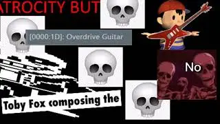 atrocity but every instrument is the overdriven guitar