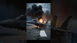 MIG 29 Crash Landing #fighterjet #crashlanding #airforce