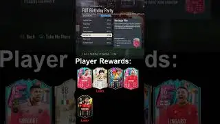 FUT Birthday Party Objective #Shorts #fifa #birthday