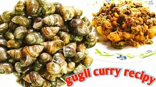 shamuk er jhal || gugli curry recipy|| shamuk curry recipy|| samuk ranna bangali ||snail recipe