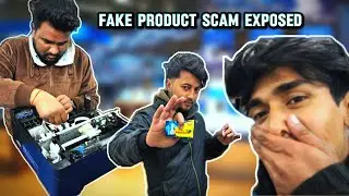 Fake Electronic shop in Rishikesh.