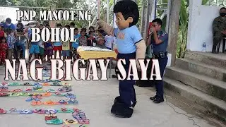 PNP MASCOT  NG PAKITANG GILAS SA BOHOL