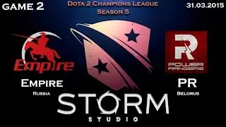 D2CL: Empire vs Power Rangers, 2 игра, 31.03.2015