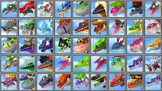 Hungry Dragon - All 45 Dragons & Dragons Skins - Full Game Play